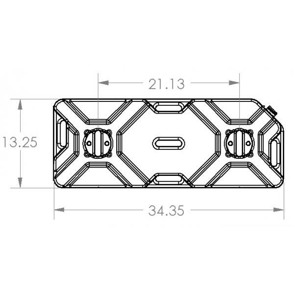 Экспедиционная канистра Kolpin 15л. 89135