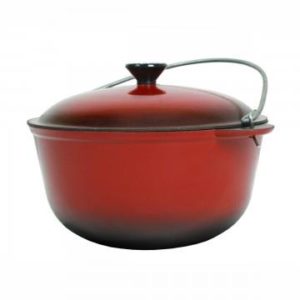 Казан походный с крышкой