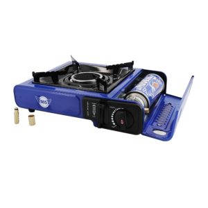 Плита газовая СЛЕДОПЫТ М5 керамическая (с переходником)