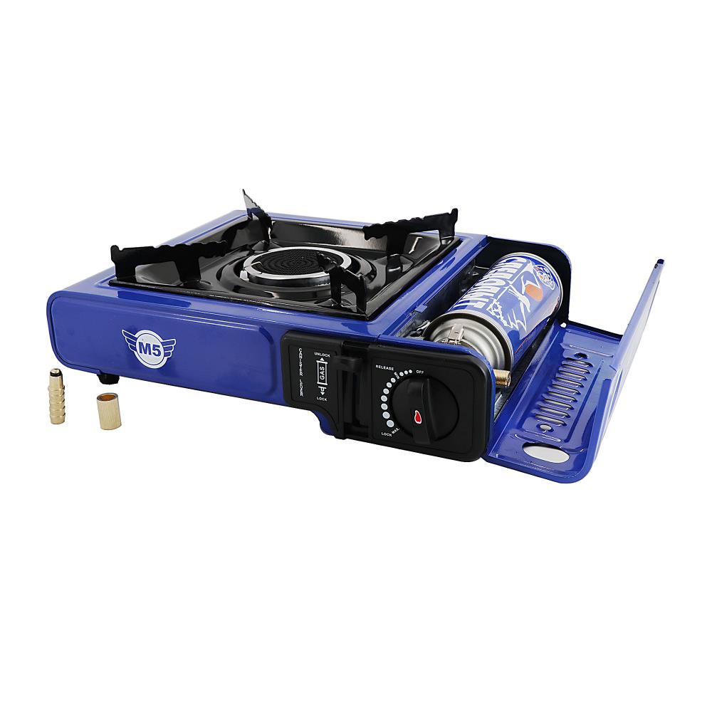 Плита газовая СЛЕДОПЫТ М5 керамическая (с переходником)