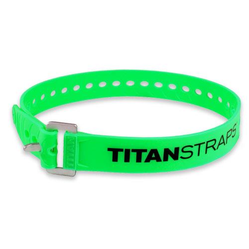 Ремень крепёжный TitanStraps Industrial зеленый L = 64 см (Dmax = 18 см