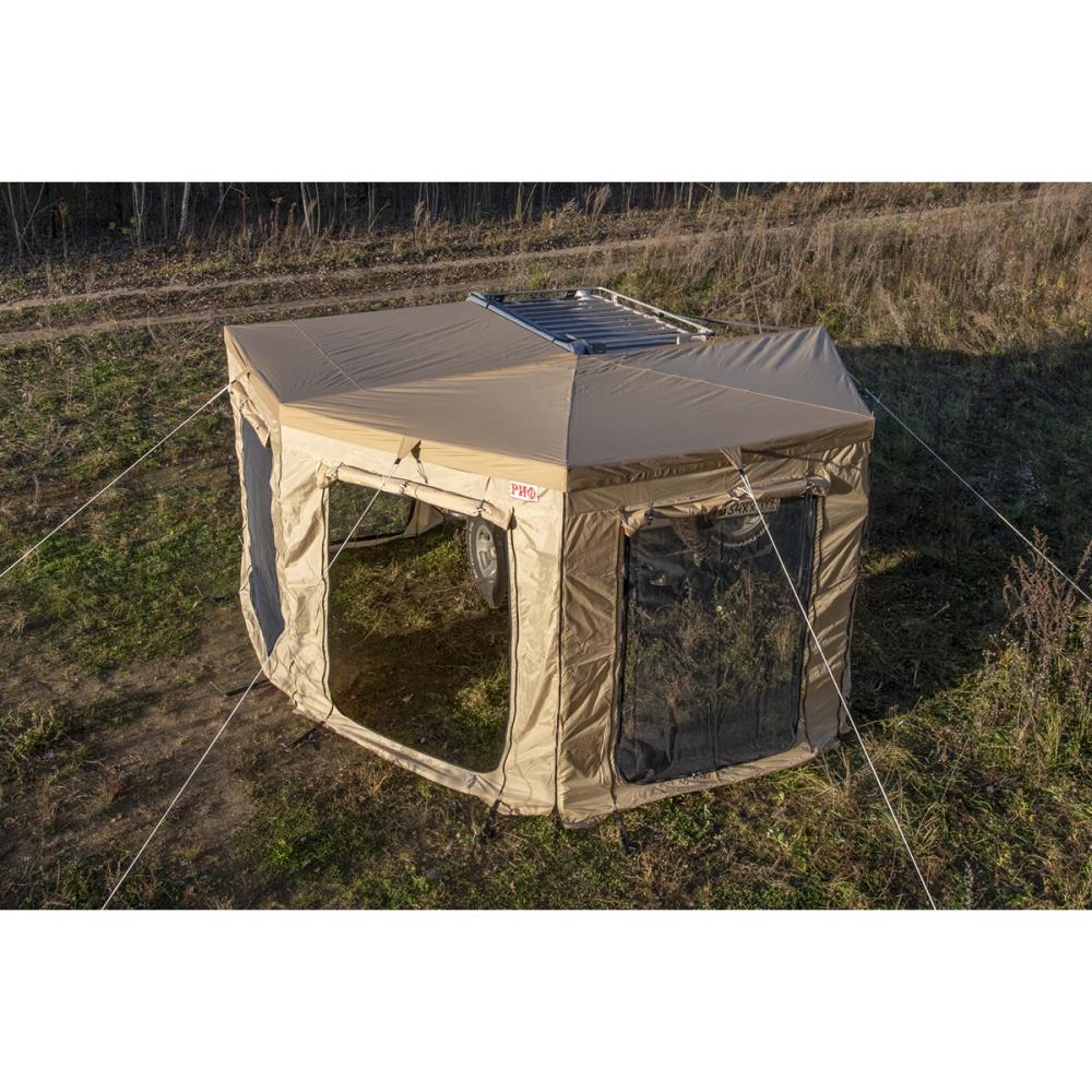 Стенки для комбинированной (прямоугольной с веерной частью) маркизы 2